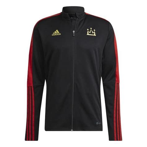 adidas jacke rot gold